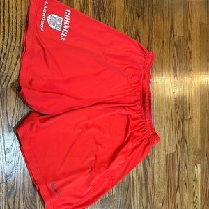Nike Cornell Lacrosse dirt fit shorts  XL